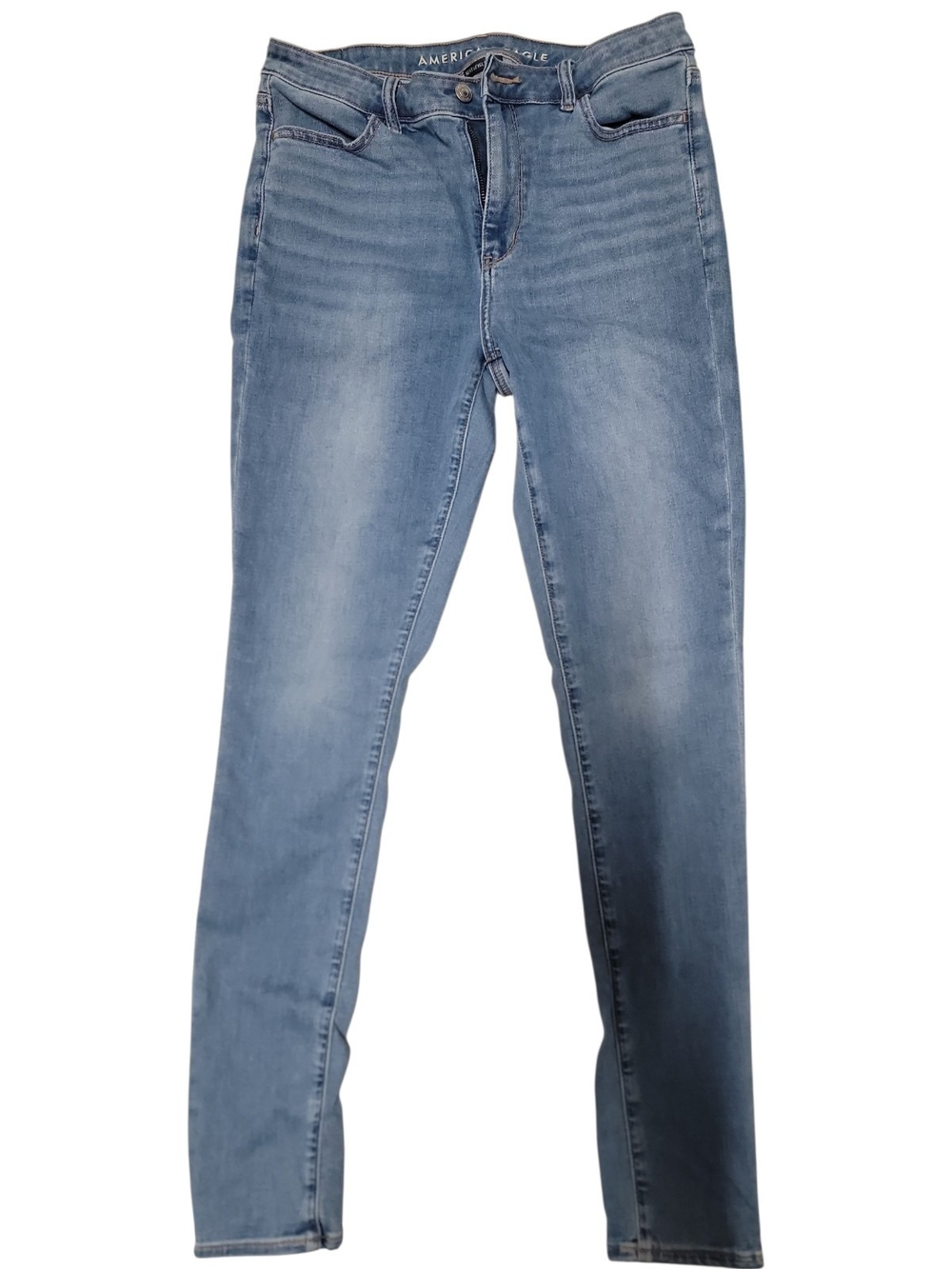 American Eagle Outfitters Light Blue High-Rise Skinny Jeans